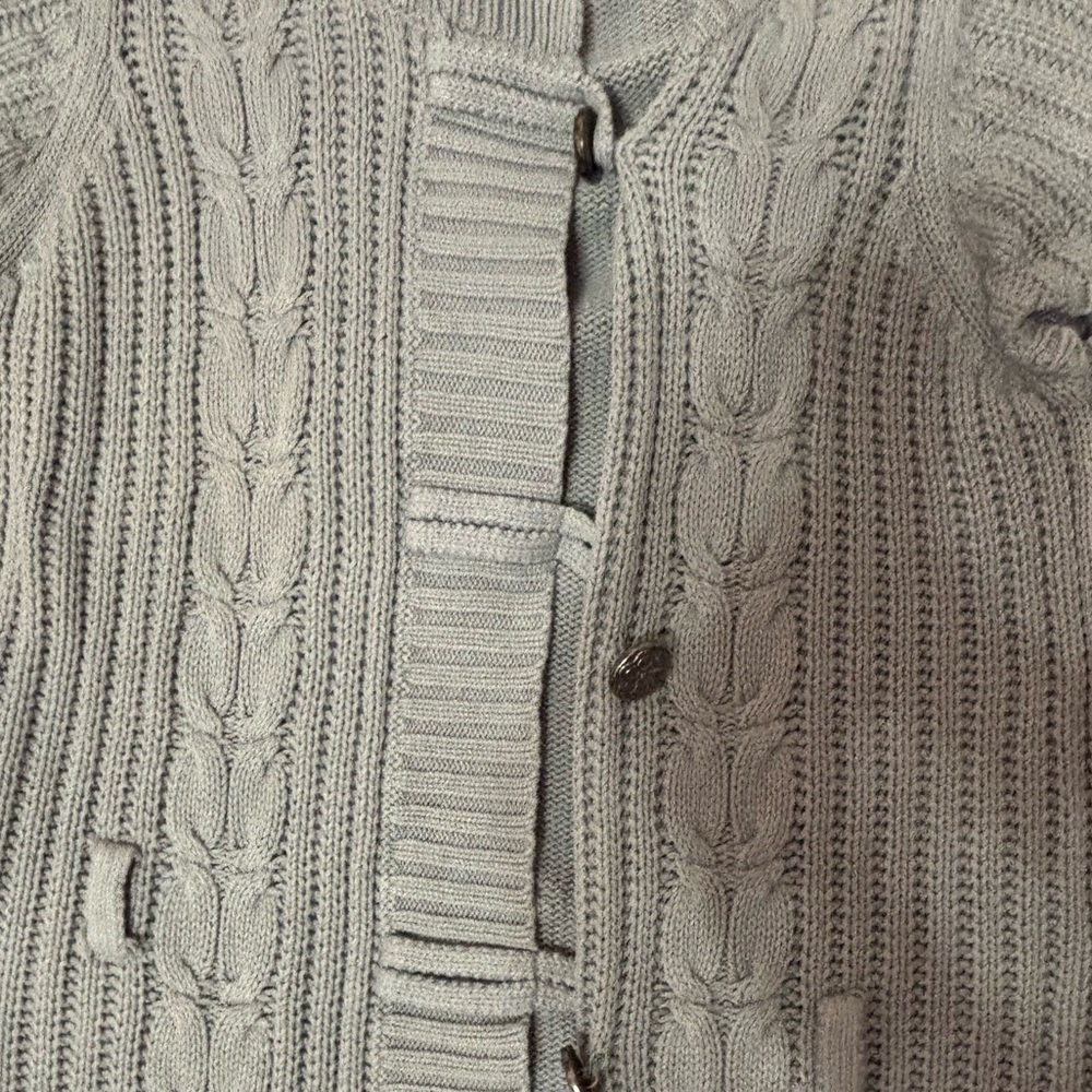 Y2k knit t shirt cardigan - Picture 3 of 3